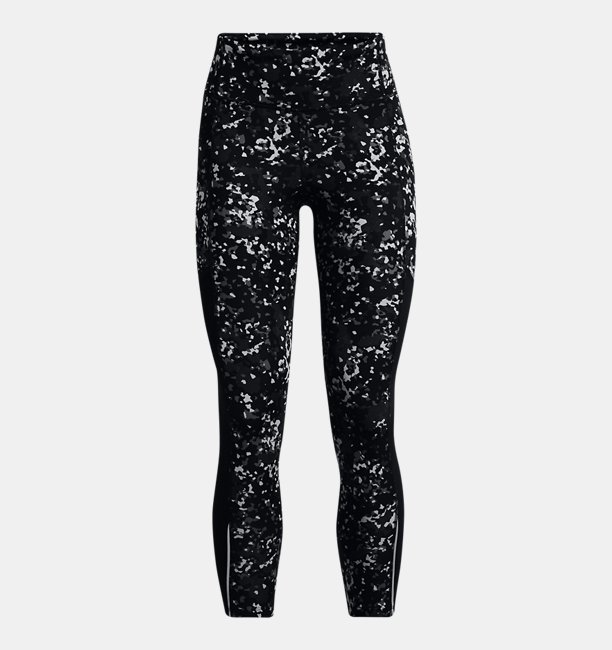 Womens UA Fly Fast 3.0 Printed Ankle Tights